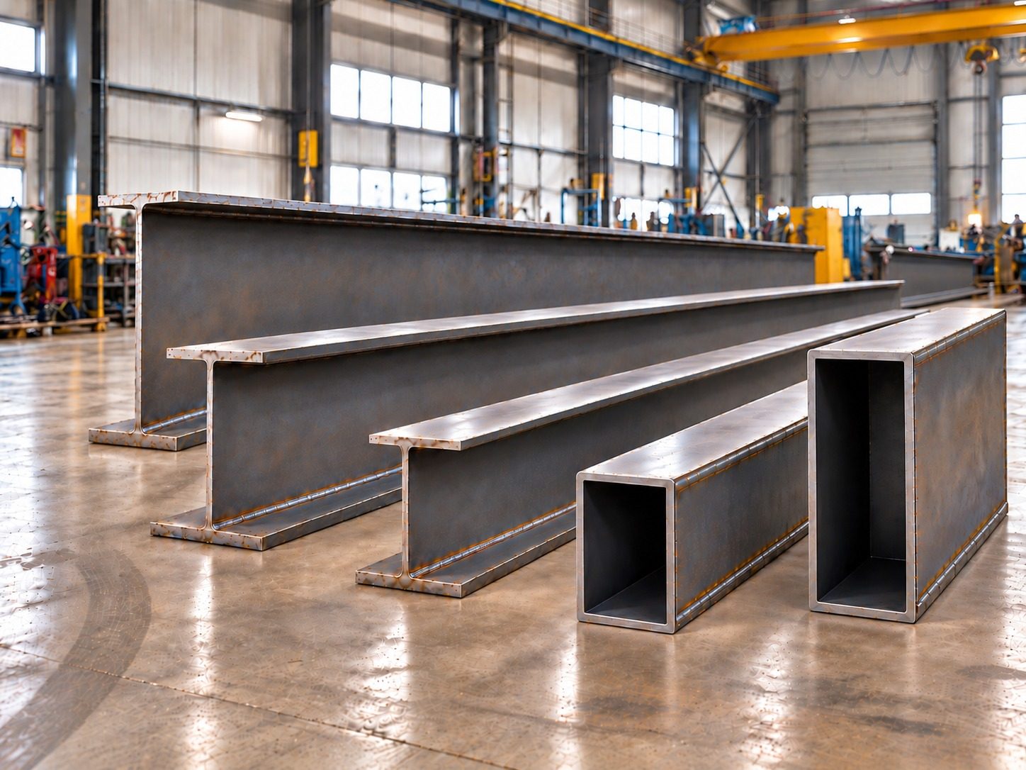 Fabricated steel sections